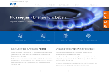WESTFA Vertrieb- und Verwaltungs-GmbH - Flüssiggasanbieter Hagen