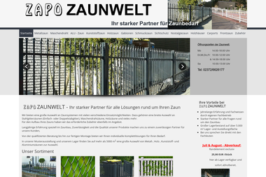 zapo-zaunwelt.de - Blockhaus Hemer