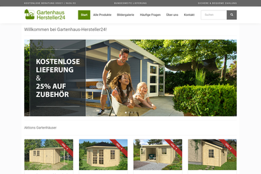 gartenhaus-hersteller24.de - Blockhaus Nienburg