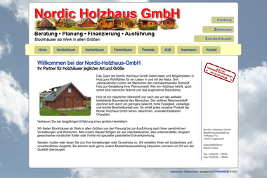nordic-holzhaus-gmbh.de - Blockhaus Vogelsdorf