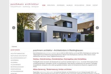 puschmann-architektur.de - Blockhaus Recklinghausen
