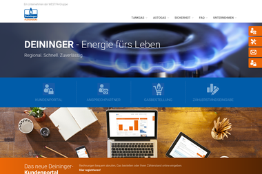 Deininger Flüssiggas GmbH - Flüssiggasanbieter Mannheim