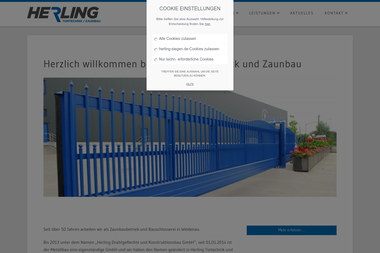 Herling Tortechnik und Zaunbau GmbH - Zaunhersteller Siegen-Weidenau