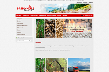 brennholz-buennemeyer.de - Holzbriketts Lastrup