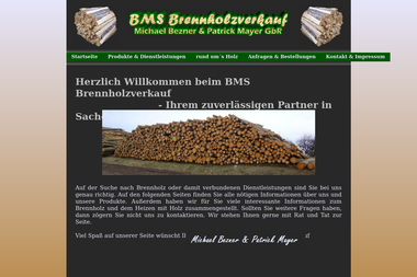 bms-brennholz.de - Brennholzhandel Gemmrigheim