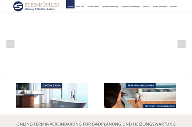 steinkuehler-online.de - Badstudio Leverkusen