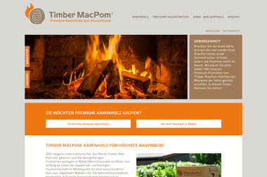 Timber MacPom - Brennholzhandel Bollewick