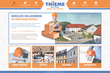 thieme-bau-gera.de - Hochbauunternehmen Gera