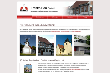 franke-bau-gmbh.de - Hausbaufirmen Schönebeck