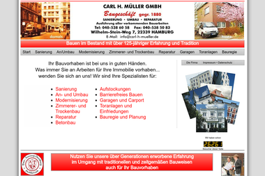 carl-h-mueller.de - Tiefbauunternehmen Hamburg