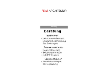 feist-architektur.de - Architektur Konstanz