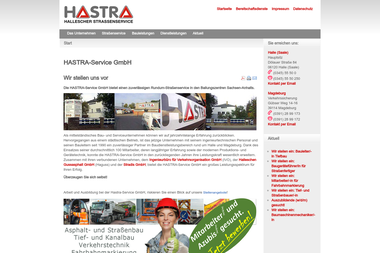 hastra-service.de - Baumaschinenverleih Halle