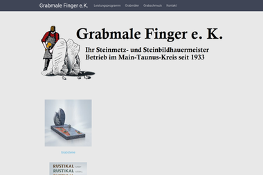 grabmale-finger.de - Maurerarbeiten Hofheim Am Taunus