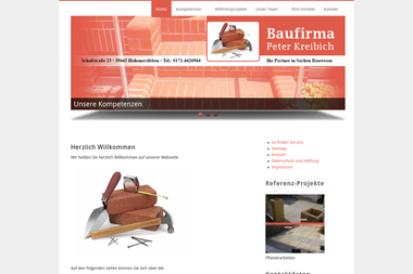 baufirma-kreibich.de - Maurerarbeiten Stassfurt