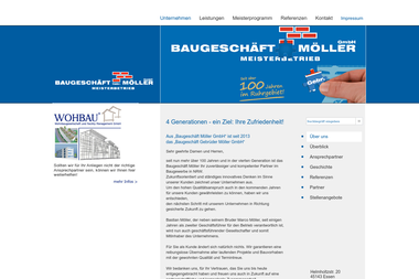 baugeschaeft-moeller.de - Maurerarbeiten Essen