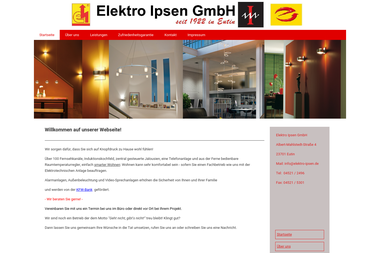 elektro-ipsen.de - Handwerker Eutin