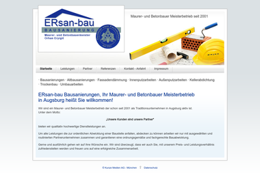 ersan-bau.de - Maurerarbeiten Augsburg