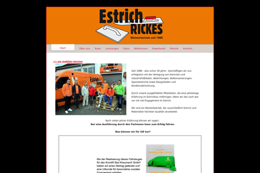 estrich-rickes.de - Maurerarbeiten Bad Kreuznach