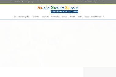 haus-garten-service.de - Handwerker Bad Oeynhausen