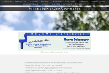 hausmeisterservice-salvermoser.de - Handwerker Augsburg