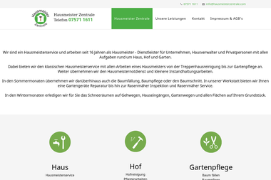 hausmeisterzentrale.com - Handwerker Sigmaringen