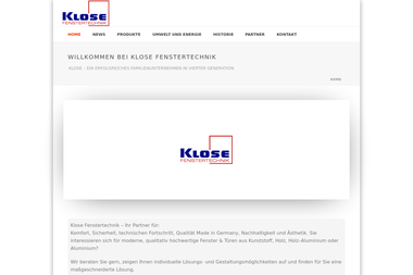 klose-fenster.de - Handwerker Clausthal-Zellerfeld