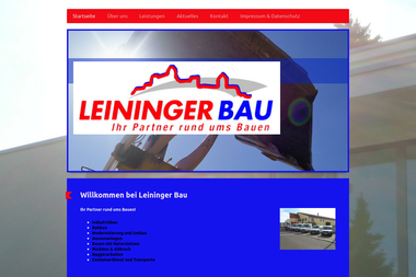 leininger-bau.de - Maurerarbeiten Grünstadt