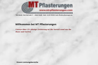 mt-pflasterungen.com - Handwerker Freilassing