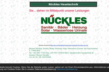 nueckles-haustechnik.de - Maurerarbeiten Kehl