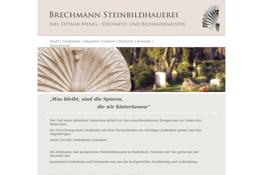 steinbildhauerei-brechmann.de - Maurerarbeiten Paderborn