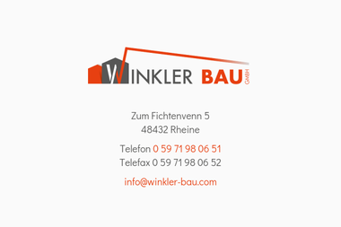 winkler-bau.com - Maurerarbeiten Rheine