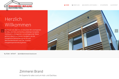 zimmerei-brand.com - Maurerarbeiten Ettlingen