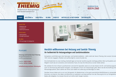 heizung-sanitaer-thiemig.de - Maurerarbeiten Lauchhammer