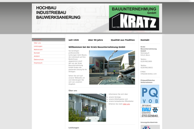 kratzbau.com - Maurerarbeiten Bonn