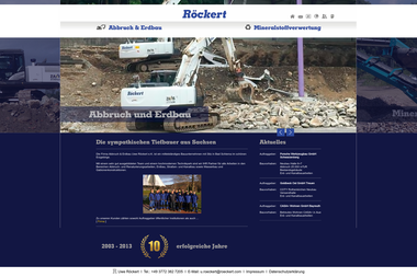 roeckert.com - Abbruchunternehmen Aue