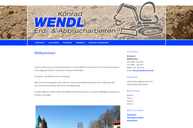 wendl-konrad.de - Abbruchunternehmen Dorfen