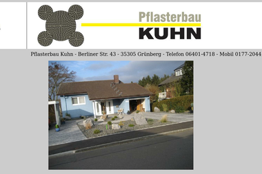 pflasterbau-kuhn.de - Abbruchunternehmen Grünberg