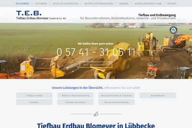 teb-blomeyer.de - Abbruchunternehmen Lübbecke