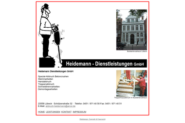 abbruch-heidemann.de - Abbruchunternehmen Lübeck