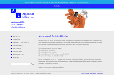 abbruch-liegl.de - Abbruchunternehmen München