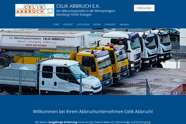 abbrucharbeiten-celik.de - Abbruchunternehmen Nürnberg