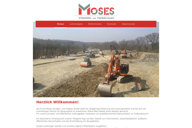 moses-strassenbau.de - Abbruchunternehmen Usingen