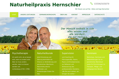 naturheilpraxis-hernschier.de - Heilpraktiker Hoyerswerda