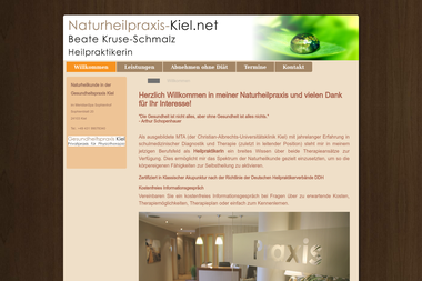 naturheilpraxis-kiel.net - Heilpraktiker Kiel