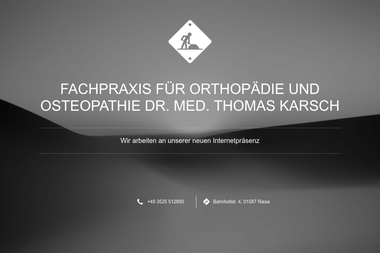 orthopaedie-dr-karsch.de - Heilpraktiker Riesa