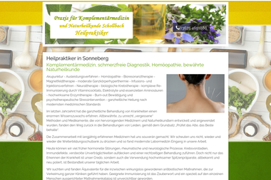 naturheilpraxis-schollbach.de - Heilpraktiker Sonneberg