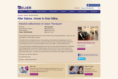 klier.de/salons/details/nordpark - Barbier Alzenau