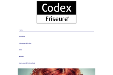 codex-friseure.de - Barbier Elmshorn