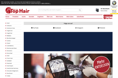 shop.tophair.com - Barbier Ettlingen