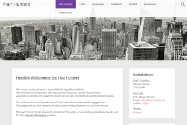 hair-hunters.de - Barbier Kehl